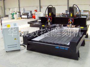 丽水龙泉双头立体多功能石材雕刻机HW-1325-2Z