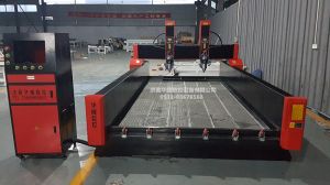 丽水龙泉HW-1825双头重型浮雕石材雕刻机